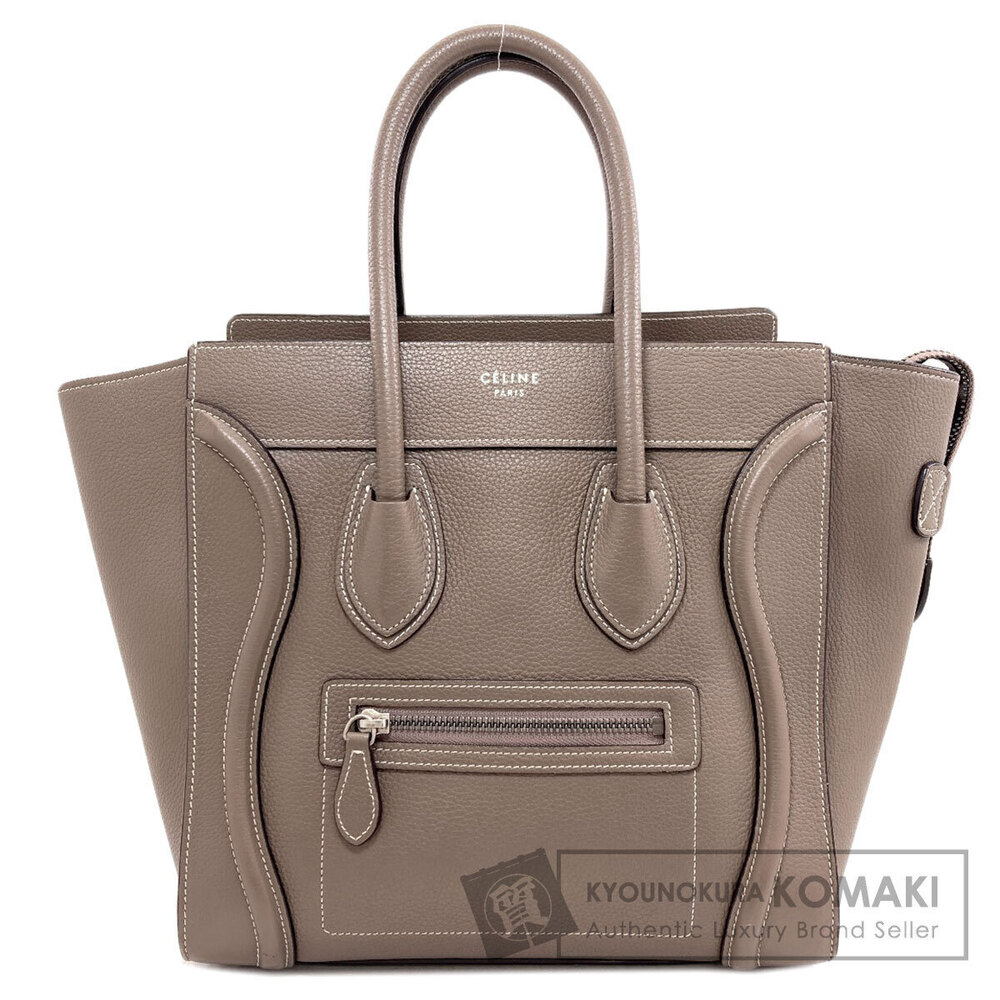 Celine Luggage Tote Tote Bag Calfskin